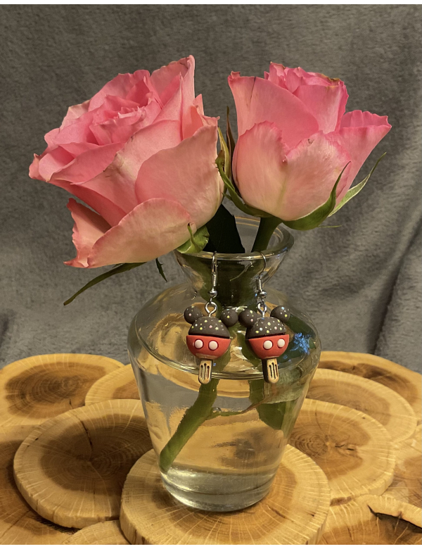 Mickey Mouse ijsco oorbellen 