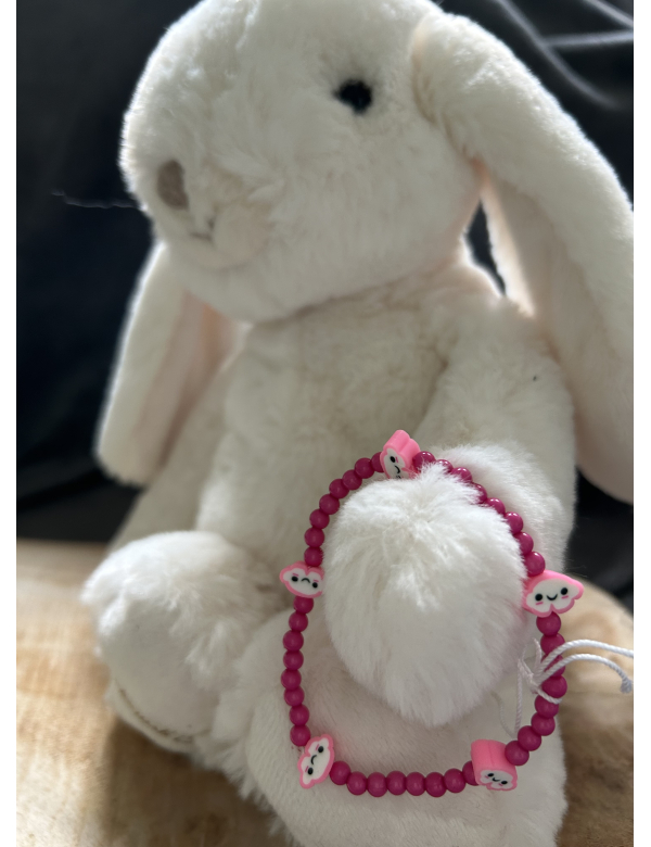  Kinderarmbandje roze 
